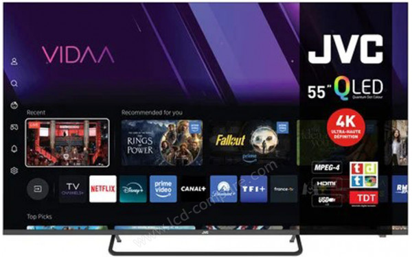 JVC LT-55FV850 - Vue de face