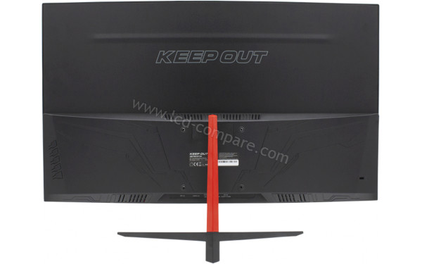 KEEP OUT XGM27PRO2K - Vue de l'arri&egrave;re