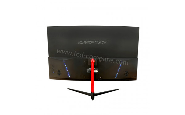 KEEP OUT XGM27X - Vue de l'arri&egrave;re