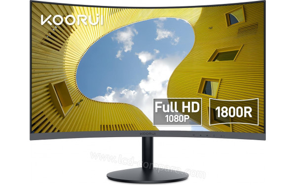 KOORUI 24N5C - Vue de face