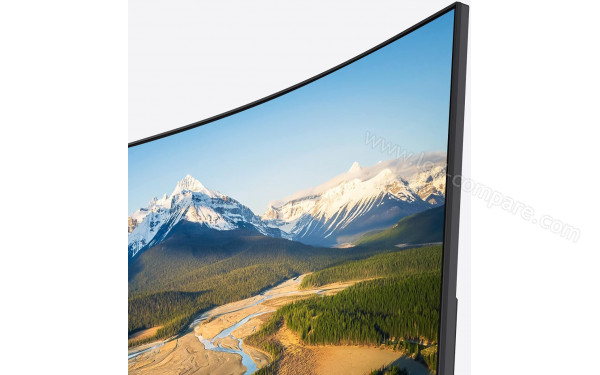 KOORUI 24N5C - Zoom sur le coin sup&eacute;rieur droit