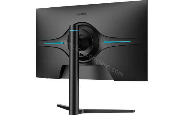 KOORUI 27E1 - Vue 3/4 arri&egrave;re