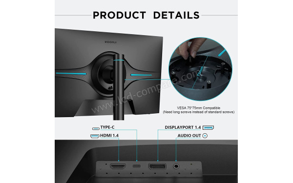 KOORUI 27E1 - Plus d'infos