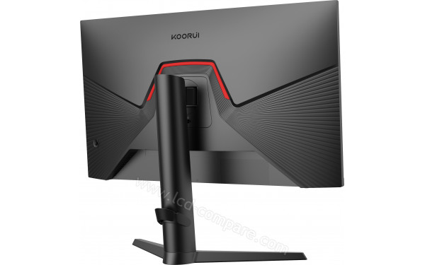 KOORUI 27E3QK - Vue 3/4 arri&egrave;re