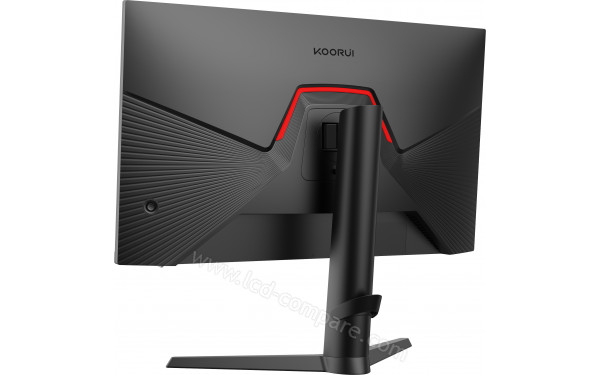 KOORUI 27E3QK - Vue 3/4 arri&egrave;re