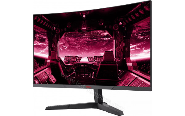 KOORUI 27E6QC 2023 - Vue 3/4 droite