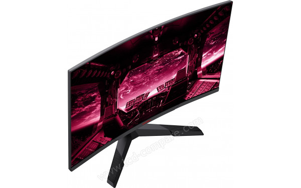 KOORUI 27E6QC 2022 - Vue 3/4 gauche