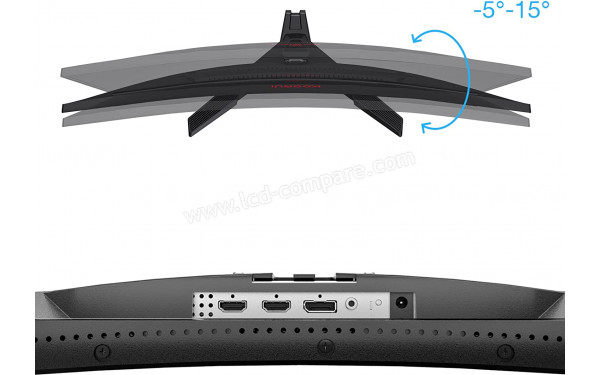 KOORUI 27E6QC 2022 - Connectiques