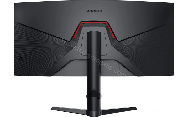 KOORUI 34E6UC - Vue de l'arri&egrave;re