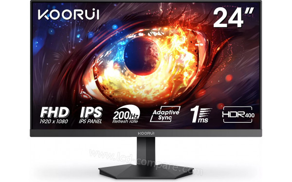 KOORUI G2411P - Vue de face
