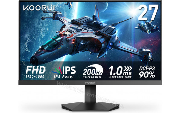 KOORUI G2711P - Vue de face