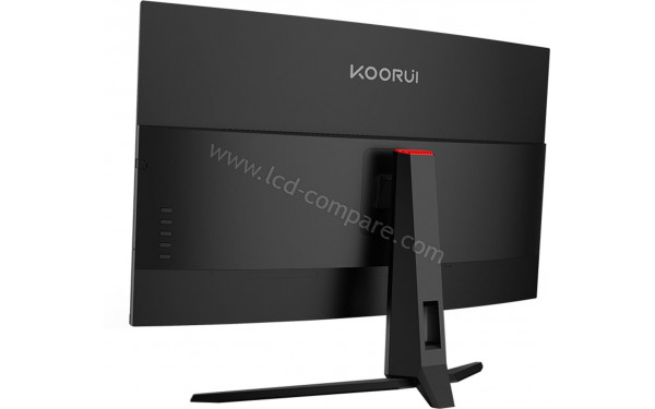 KOORUI G3221SC - Vue 3/4 arri&egrave;re