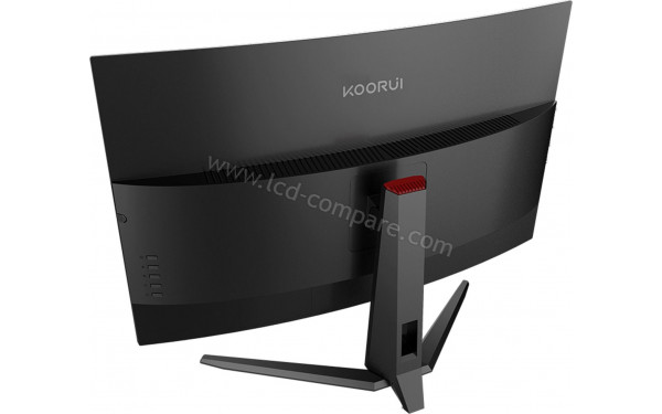 KOORUI G3221SC - Vue 3/4 arri&egrave;re