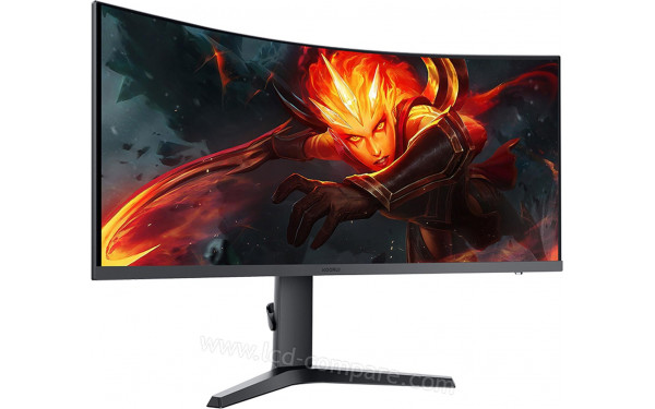 KOORUI G3441VC - Vue 3/4 gauche