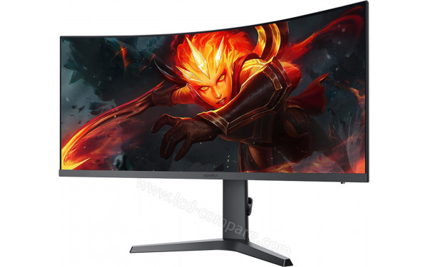 KOORUI G3441VC - Vue 3/4 droite