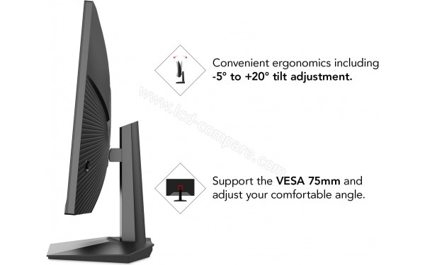 KOORUI GN05 - Vue de profil droit