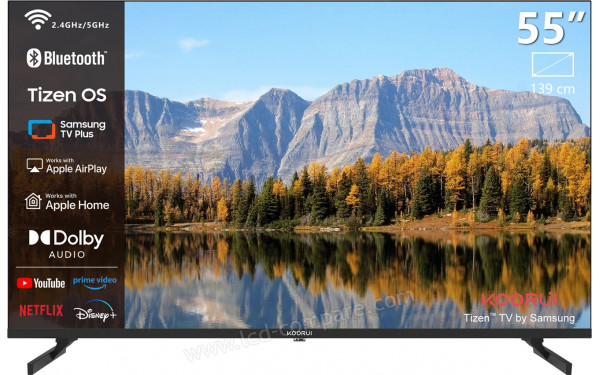 KOORUI K55Q1UQ-T8 - Vue de face