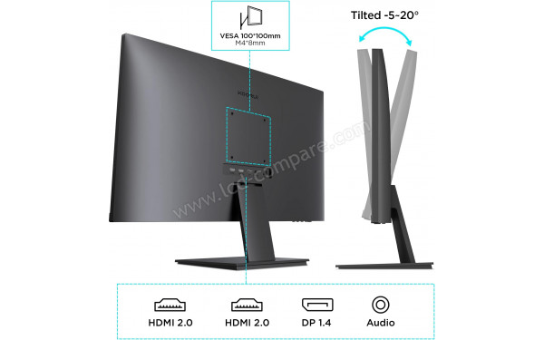 KOORUI N07 - Multi-vues