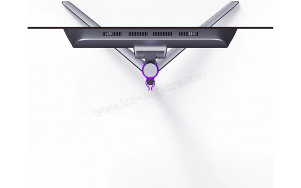 KTC G27P6 - Vue du dessus