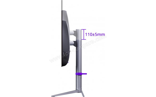 KTC G27P6 - Vue de profil droit