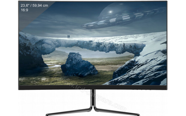 LC-POWER LC-M24-FHD-144-C-V2 - Vue de face