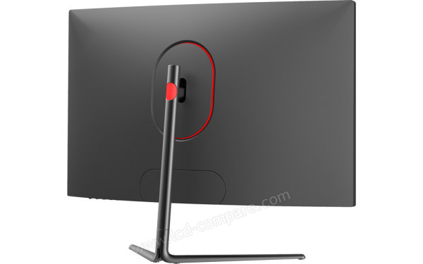 LC-POWER LC-M24-FHD-144-C-V2 - Vue 3/4 arri&egrave;re