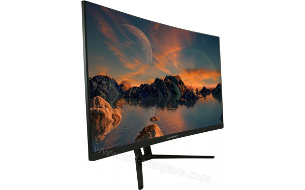 LC-POWER LC-M24-FHD-144-C - Vue 3/4 gauche