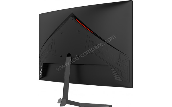 LC-POWER LC-M24-FHD-165-C-V2 - Vue 3/4 arri&egrave;re