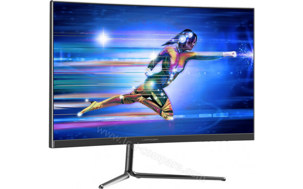 LC-POWER LC-M24-FHD-165-C - Vue 3/4 gauche