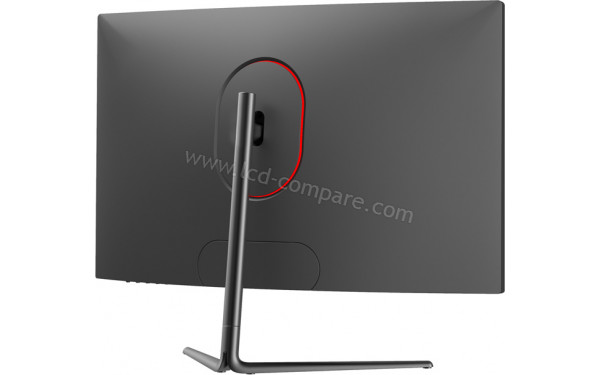 LC-POWER LC-M24-FHD-165-C - Vue 3/4 arri&egrave;re