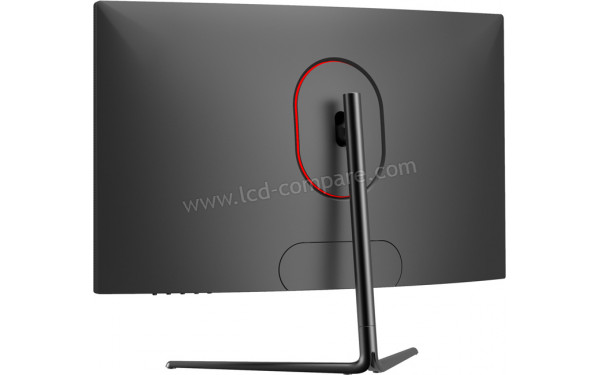 LC-POWER LC-M24-FHD-165-C - Vue 3/4 arri&egrave;re