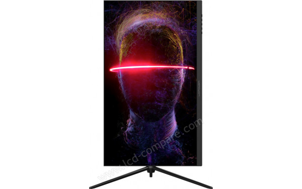 LC-POWER LC-M27-4K-UHD-144-V2 - Vue de face en mode portrait
