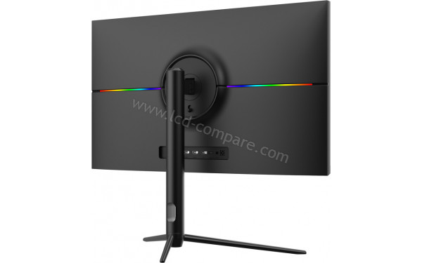 LC-POWER LC-M27-4K-UHD-144-V2 - Vue 3/4 arri&egrave;re