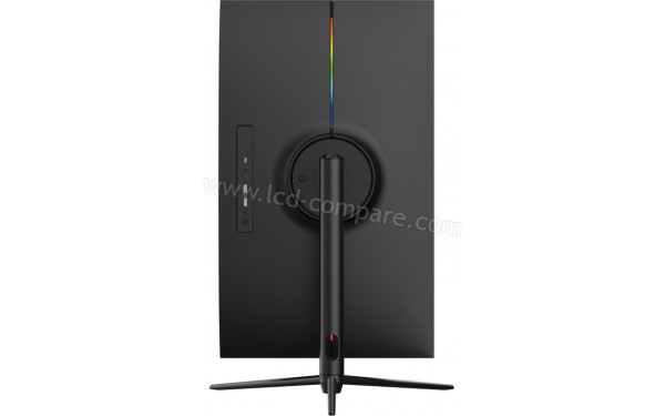 LC-POWER LC-M27-4K-UHD-144-V2 - Vue de l'arri&egrave;re portrait