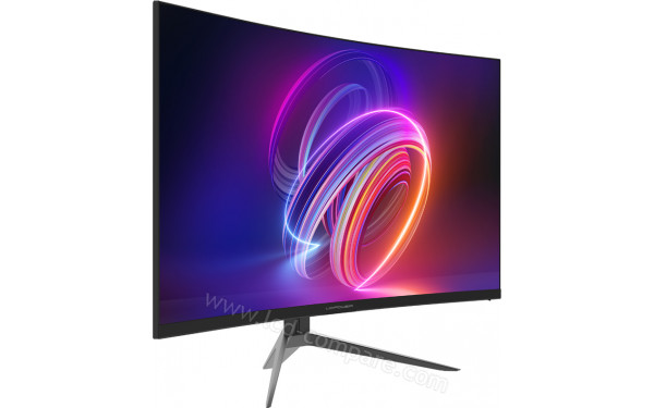 LC-POWER LC-M27FC - Vue 3/4 gauche