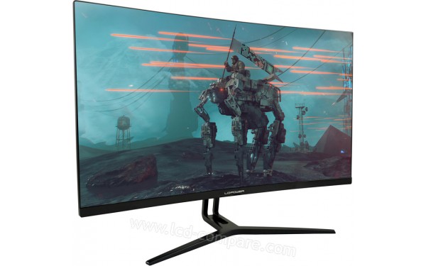 LC-POWER LC-M27-FHD-144-C - Vue 3/4 gauche