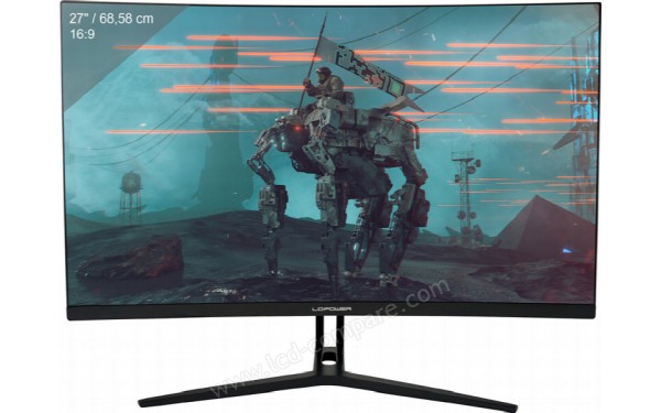 LC-POWER LC-M27-FHD-144-C - Vue de face