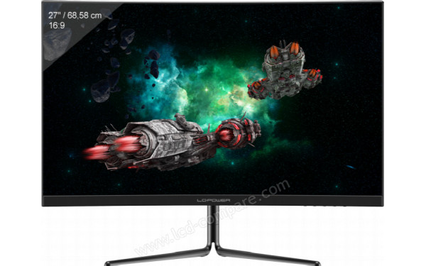 LC-POWER LC-M27-FHD-165-C-V2 - Vue de face