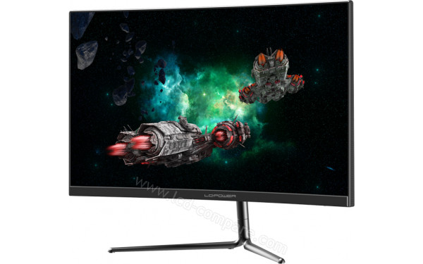 LC-POWER LC-M27-FHD-165-C-V2 - Vue 3/4 droite