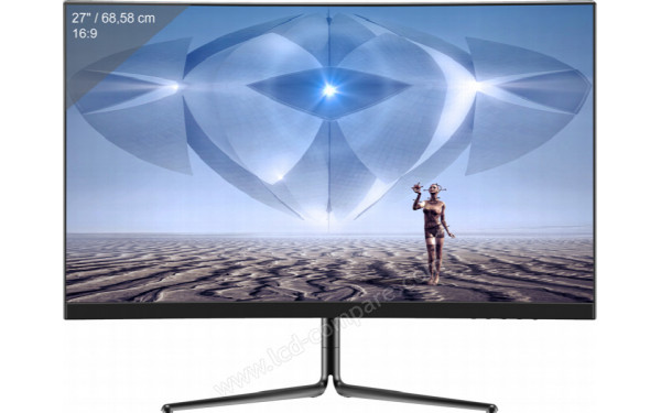 LC-POWER LC-M27-FHD-165-C - Vue de face