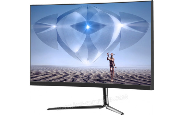 LC-POWER LC-M27-FHD-165-C - Vue 3/4 droite