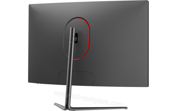 LC-POWER LC-M27-FHD-165-C - Vue 3/4 arri&egrave;re