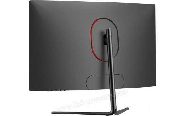 LC-POWER LC-M27-FHD-165-C - Vue 3/4 arri&egrave;re