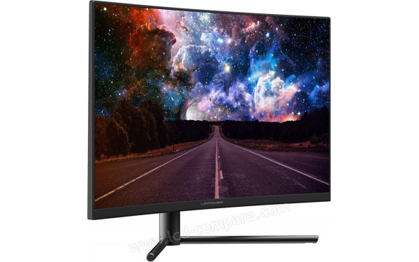 LC-POWER LC-M27-FHD-240-C - Vue 3/4 gauche