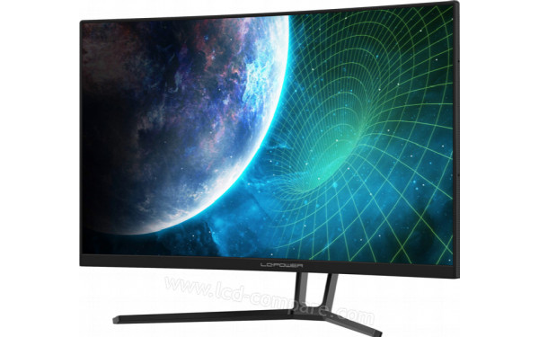 LC-POWER LC-M27-QHD-144-C-V2 - Vue 3/4 droite