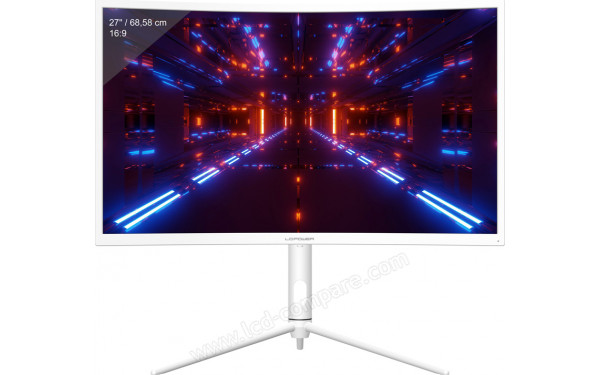 LC-POWER LC-M27-QHD-165-C-K - Vue de face