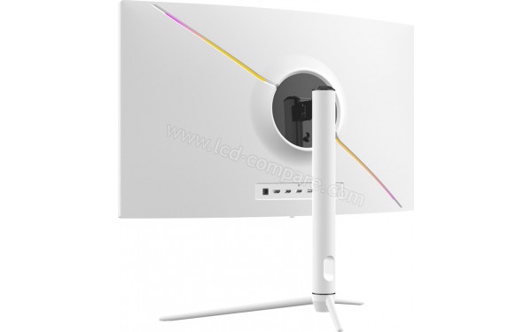 LC-POWER LC-M27-QHD-165-C-K - Vue 3/4 arri&egrave;re