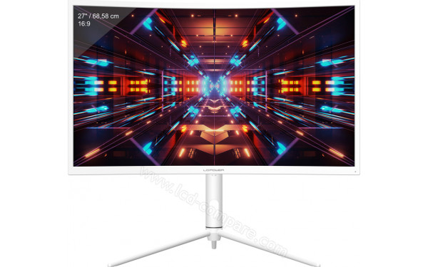 LC-POWER LC-M27-QHD-240-C-K - Vue de face