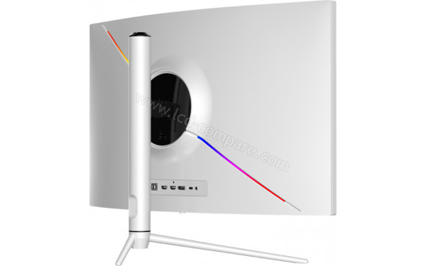 LC-POWER LC-M27-QHD-240-C-K - Vue 3/4 arri&egrave;re