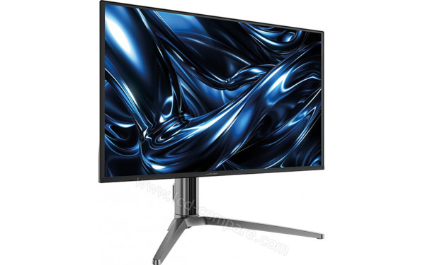 LC-POWER LC-M27UO - Vue 3/4 gauche